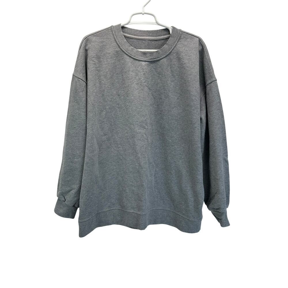 Lululemon Perfectly Oversized Crew Gray 12